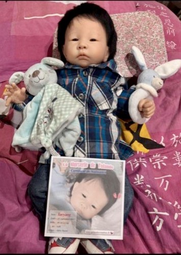 Reborn silicone baby doll - reborn,