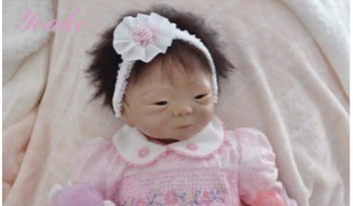 Reborn silicone baby - silicone, doll