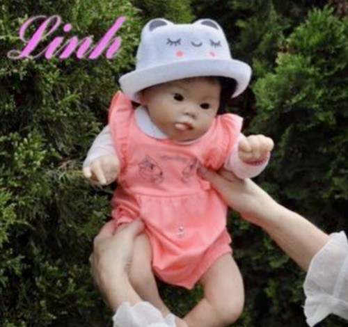Reborn silicone baby doll - silicone,