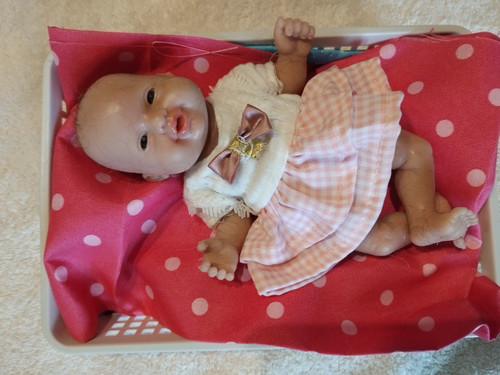 Mini reborn silicone - mini, fille